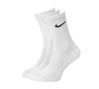 Nike Chaussettes Cush Crew Value Homme Blanc/Noir 3 p. Taille L (42–46)