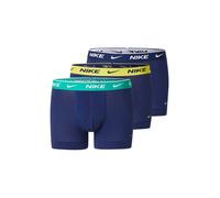 NIKE Underwear Boxers bleu foncé / jaune / vert / blanc, Taille M