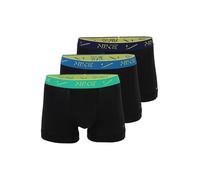 NIKE Underwear Boxers 'Everyday' bleu / bleu foncé / citron vert / noir, Taille M