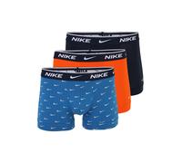 Nike Essential Cotton Stretch Trunk Caleçon Pack de 3 Hommes - bleu clair, orange, Taille S
