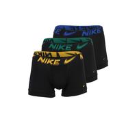NIKE Underwear Boxers 'Everyday Essential' bleu / jaune foncé / sapin / noir, Taille M