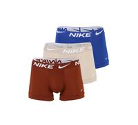 NIKE Underwear Boxers 'Everyday Essential' crème / bleu / rouille / blanc, Taille L