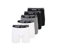 NIKE Underwear Boxers 'Everyday' gris / noir / blanc, Taille L
