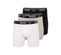 NIKE Underwear Boxers gris chiné / noir / blanc, Taille XS