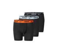 NIKE Underwear Boxers gris clair / orange / noir, Taille S
