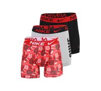 NIKE Underwear Boxers gris / rouge / noir / blanc, Taille XXL