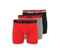 NIKE Underwear Boxers gris / rouge sang / noir / blanc, Taille XL