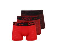 NIKE Underwear Boxers rouge / rouge feu / rouge foncé / noir, Taille S