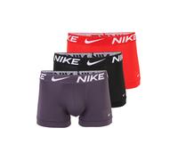 Boxer Nike Trunk Logo rouge gris noir 3 unités - L