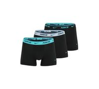 NIKE Underwear Boxers turquoise / noir / blanc, Taille S