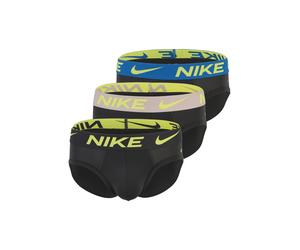 NIKE Underwear Slip bleu / greige / pomme / noir, Taille XL