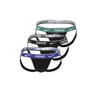 NIKE Underwear Slip indigo / émeraude / noir / blanc cassé, Taille L