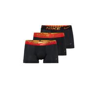 Boxer Nike Trunk Logo noir rouge intense 3 unités - M