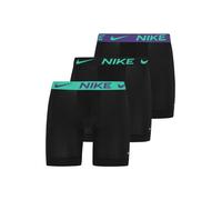 NIKE Underwear Sous-vêtements de sport vert clair / violet / noir, Taille L