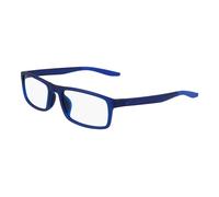 Nike, unisex, Accessoires, Bleu, Taille: 53 MM Monture de Lunettes Bleu Foncé