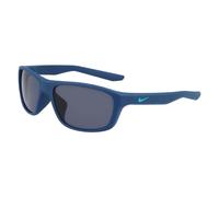 Nike Unisex Nike NIKE LYNK FD1806 409 Lunettes de soleil Bio-inject Bleu Gris sombre Carré Normale Photochromatique