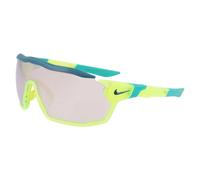 Nike, unisex, Accessoires, Vert, Taille: ONE Size Lunettes de Soleil Jaune Néon Modèle Rush