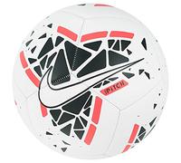 Nike Unisex-Adult Pitch Soccer Ball SC3807 White/Black/Laser Crimson/White 4