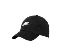Nike Unisex Cap Sportswear Heritage86 Futura Washed, Black/Black/White, 913011-010, MISC