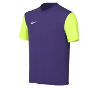 Nike Unisex Kids Jersey Y NK DF Tiempo Prem II JSY SS, Court Purple/Volt/White, DH8389-547, XS