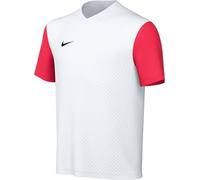 Nike Unisex Kids Jersey Y NK DF Tiempo Prem II JSY SS, White/Bright Crimson/Black, DH8389-101, XS