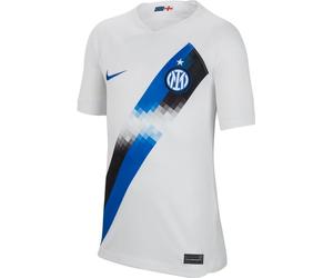 Nike Unisex Kids Shirt Inter Y NK DF Stad JSY SS Aw, White/Lyon Blue, DX2762-101, XS