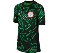 Nike Unisex Kids Shirt Nff Y NK DF Stad JSY SS Aw, Black/Lucky Green/White, FQ8860-010, S