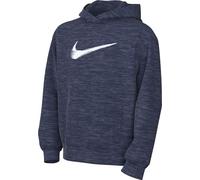Nike Unisex Kids Top K NK TF Multi+ Po Hoodie Hbr, Midnight Navy/Diffused Blue/White, FD3893-410, XS