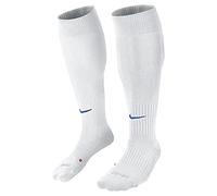 Nike Unisex Knee High Sock Classic 2, White/Royal Blue, SX5728-101, XL