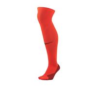 Nike Unisex Matchfit Stutzensocken, Bright Crimson/Bright Crimson/Black, M EU