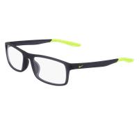 Nike Unisex NIKE 7119 37 Montures optiques Injecté Gris opaque Carré Photochromatique