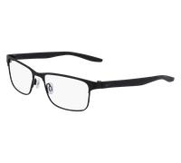Nike Unisex NIKE 8130 001 Montures optiques Métal Noir Carré Normale Photochromatique
