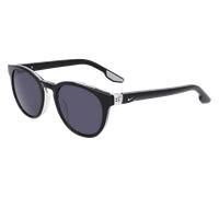 Nike Unisex NIKE ECLIPSE DAWN EV24046 010 Lunettes de soleil Acétate Noir Fumée Ronde Normale