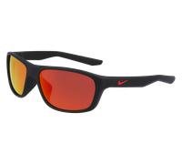 Nike Unisex NIKE LYNK M FD1817 010 Lunettes de soleil Bio-inject Noir Rouge Carré Normale Photochromatique