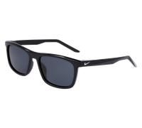 Nike Unisex Nike NIKE EMBAR P FV2409 010 Lunettes de soleil Plastique Noir Gris Carré Polarisé Polarisé