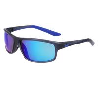 Nike Unisex Nike NIKE RABID 22 M DV2153 021 Lunettes de soleil Bio-inject Gris Bleu Carré Normale Miroir