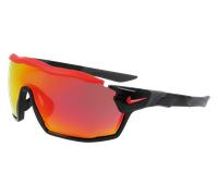 Nike Unisex NIKE SHOW X RUSH M DZ7370 010 Lunettes de soleil Bio-inject Noir Rouge Masque Normale Photochromatique