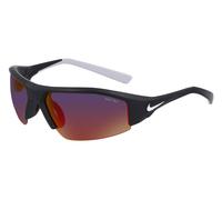 Nike Unisex NIKE SKYLON ACE 22 E DV2150 010 Lunettes de soleil Plastique Noir Rouge Carré Normale Ombré