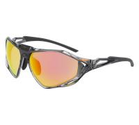 Nike Unisex NIKE ZEUS RISE E IF1113X 084 Lunettes de soleil Bio-inject Grigio Road Carré Normale Specchiato