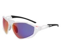 Nike Unisex NIKE ZEUS RISE E IF1113X 900 Lunettes de soleil Bio-inject Trasparente Viola Carré Normale Sfumato
