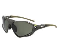 Nike Unisex NIKE ZEUS RISE IF1120X 355 Lunettes de soleil Bio-inject Vert Vert Carré Normale
