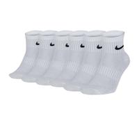 Nike Unisexe 6er Paquet Chaussettes - Everyday, Légers No Show Cheville, Einfa