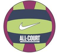 NIKE Unisexe All Court Deflated Ballon de Beach-Volley Green Strike/Blue Force/White 5