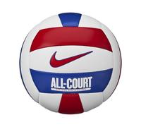 Nike Unisexe All Court Deflated Ballon de Beach-Volley White/University Red/Game Royal/University Red 5