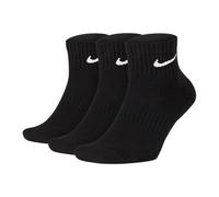 Nike Unisexe Chaussettes, Pack Avantageux - Everyday, Coton Amorti Cheville, Uni