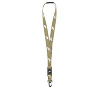 Nike Unisexe Club Standard Lanyard Chaîne de clé Parachute Beige/Black/White One Size