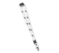 Nike Unisexe - Club Standard Lanyard Tour de cou pour adulte Blanc/noir/blanc, taille unique