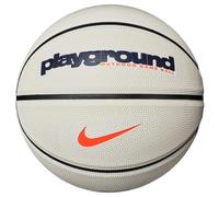 Nike Everyday Playground 8P Graphic N.100.4371.063.07 Ballon de Basket en Caoutchouc Bleu Marine/Noir/Orange Total Taille 7