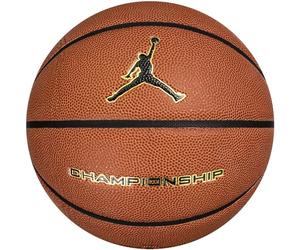 Nike Unisexe Jordan Championship 8P Deflated Ballon de Basket Amber/Black/Metallic Gold/Black 7