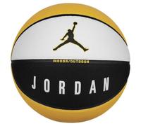 Nike Unisexe Jordan Ultimate 2.0 8P Deflated Ballon de Basket White/Black/Yellow Ochre/Black 7
